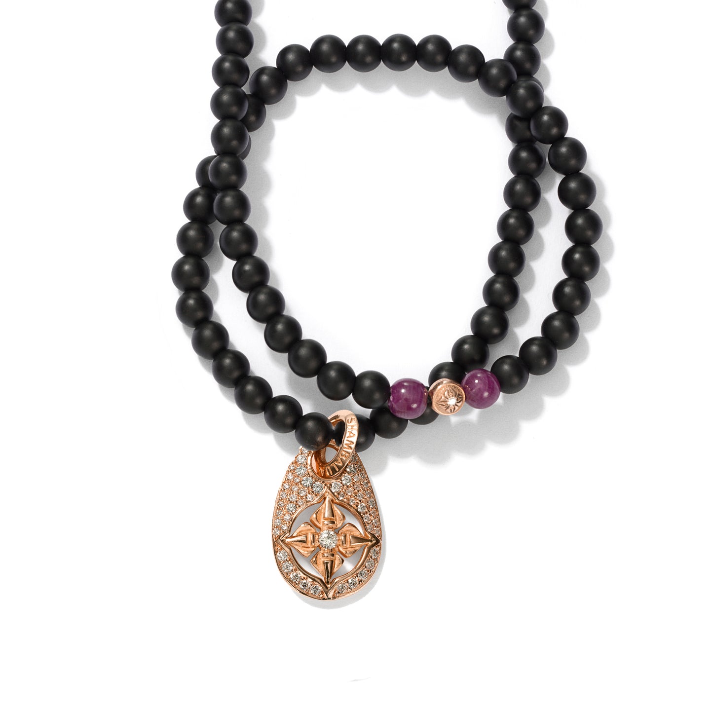 Pavè Dog Tag Pendant