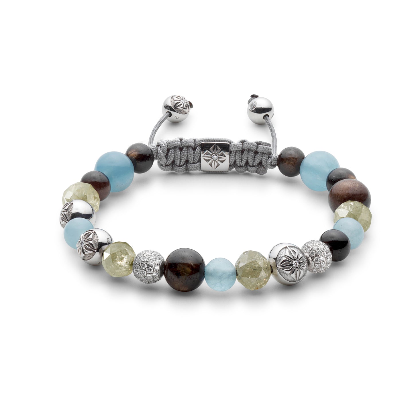 Bracelet Shamballa Attrape-rêve en Agates Bracelet Shamballa Attrape-rêve en Agates