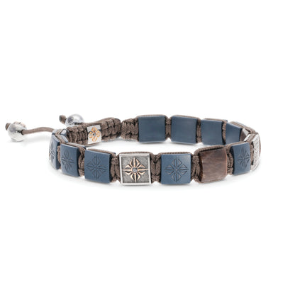 10mm SHAMBALLA® Lock Bracelet in 18K black rhodium plated rose gold, by Shamballa Jewels