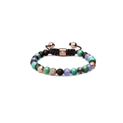 6mm Non-Braided Bracelet in 18K rose gold, by Shamballa Jewels