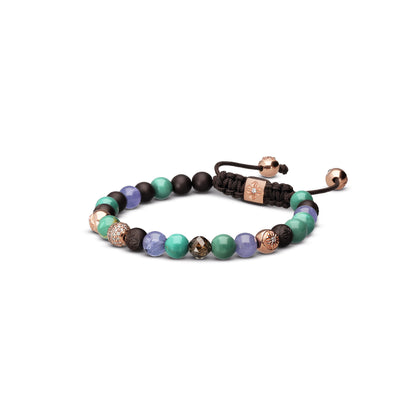 6mm Non-Braided Bracelet in 18K rose gold, by Shamballa Jewels