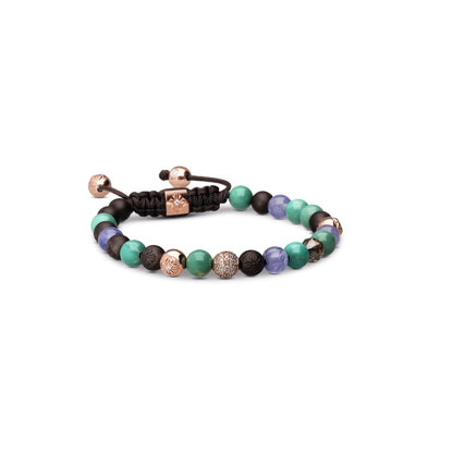 6mm Non-Braided Bracelet in 18K rose gold, by Shamballa Jewels