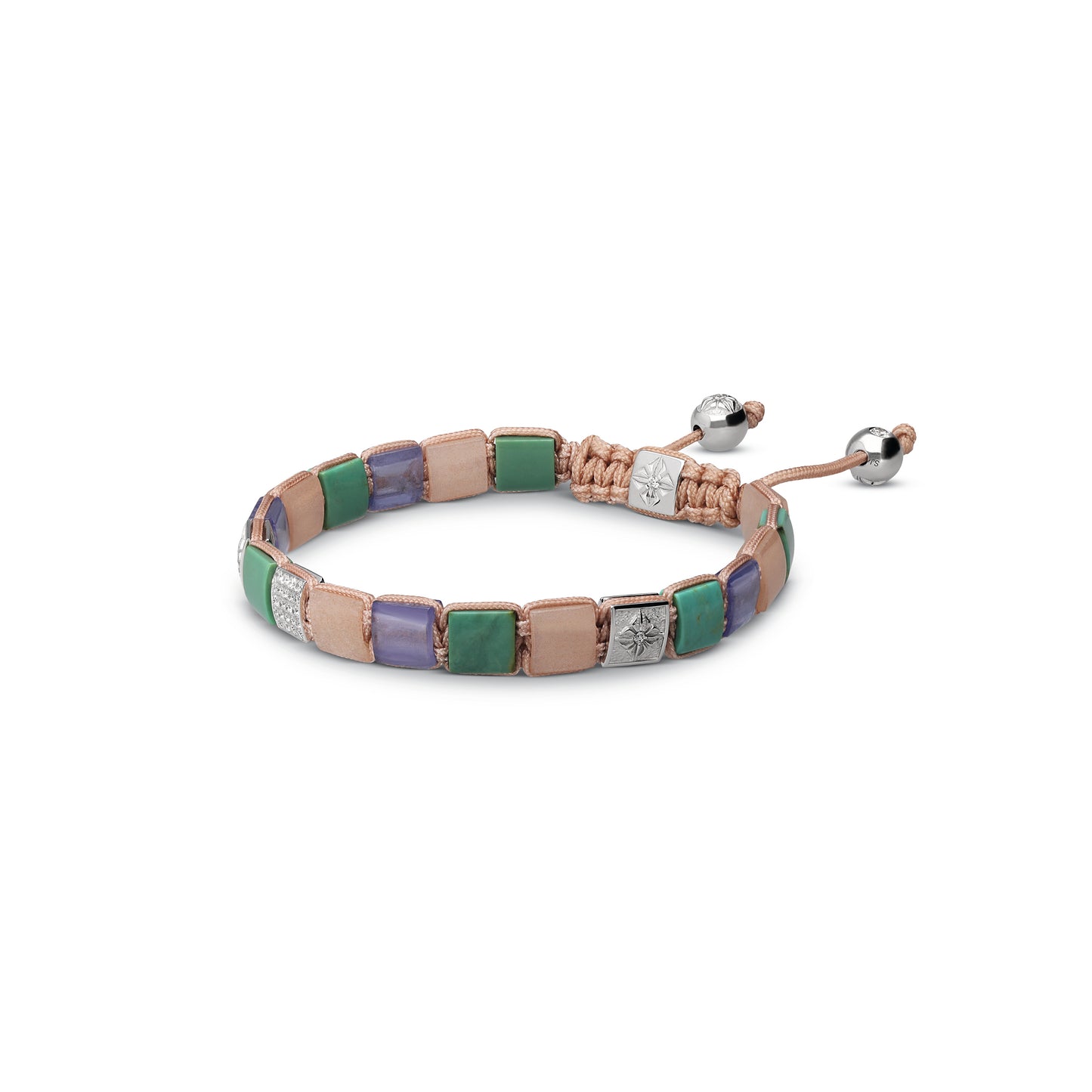 6mm Lock Bracelet in 18K white gold, by Shamballa Jewels