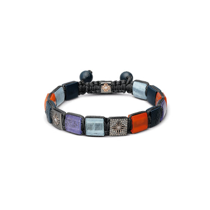 10mm Lock Bracelet in 18K black rhodium plated rose gold, by Shamballa Jewels