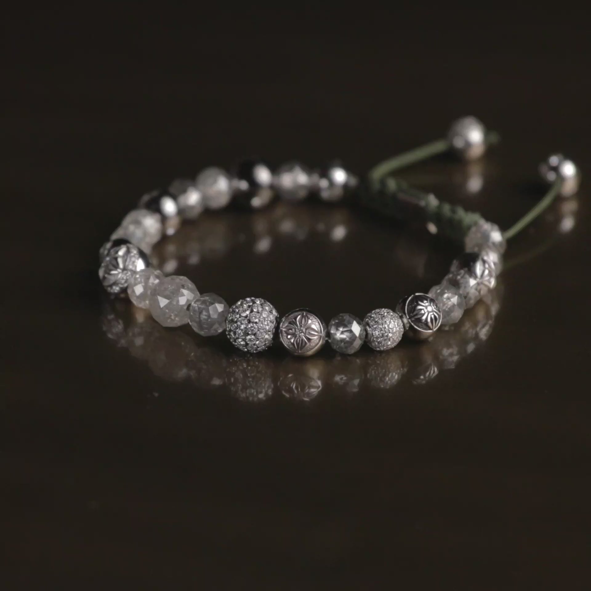 Multisize SHAMBALLA® Non-Braided Bracelet – Shamballa Jewels