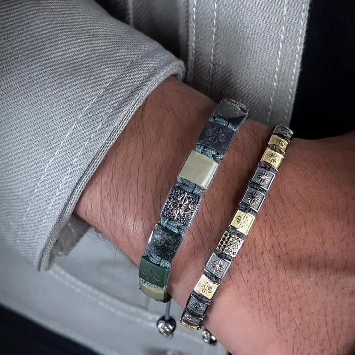 SHAMBALLA シルバー編み込みブレスレット SHAMBALLA シルバー編み込みブレスレット