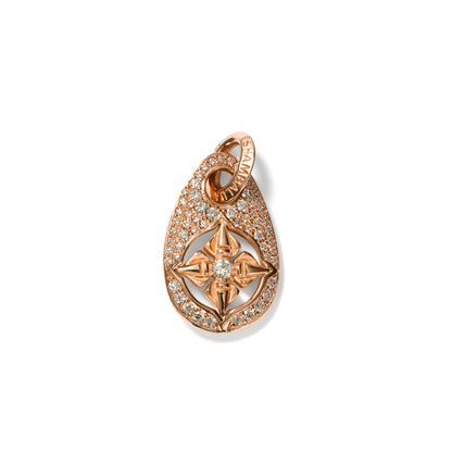 Pavè Dog Tag Pendant