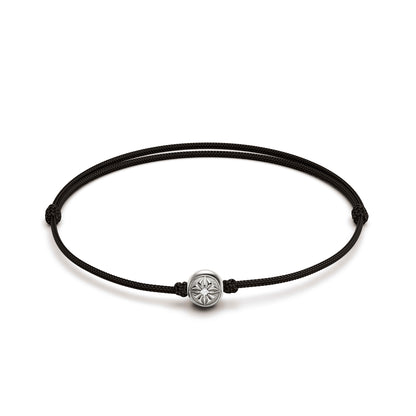 6mm Orb Bracelet in 18K white gold, by Shamballa Jewels