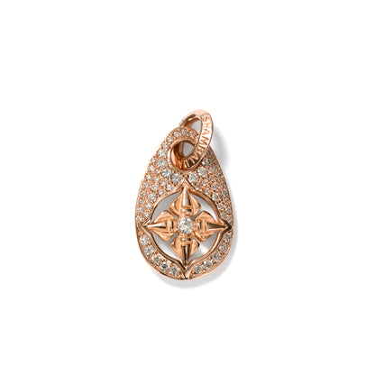 Ultimate Protection Pavè Necklace in 18K yellow gold, by Shamballa Jewels