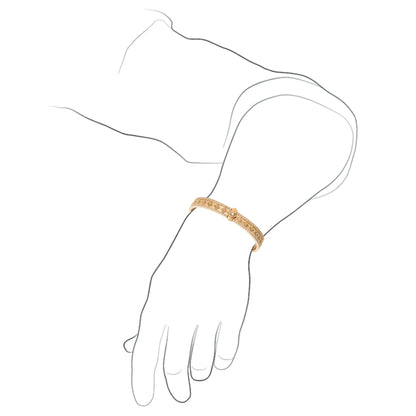 SOS Alliance Bangle bracelet in 18K yellow gold, by Shamballa Jewels